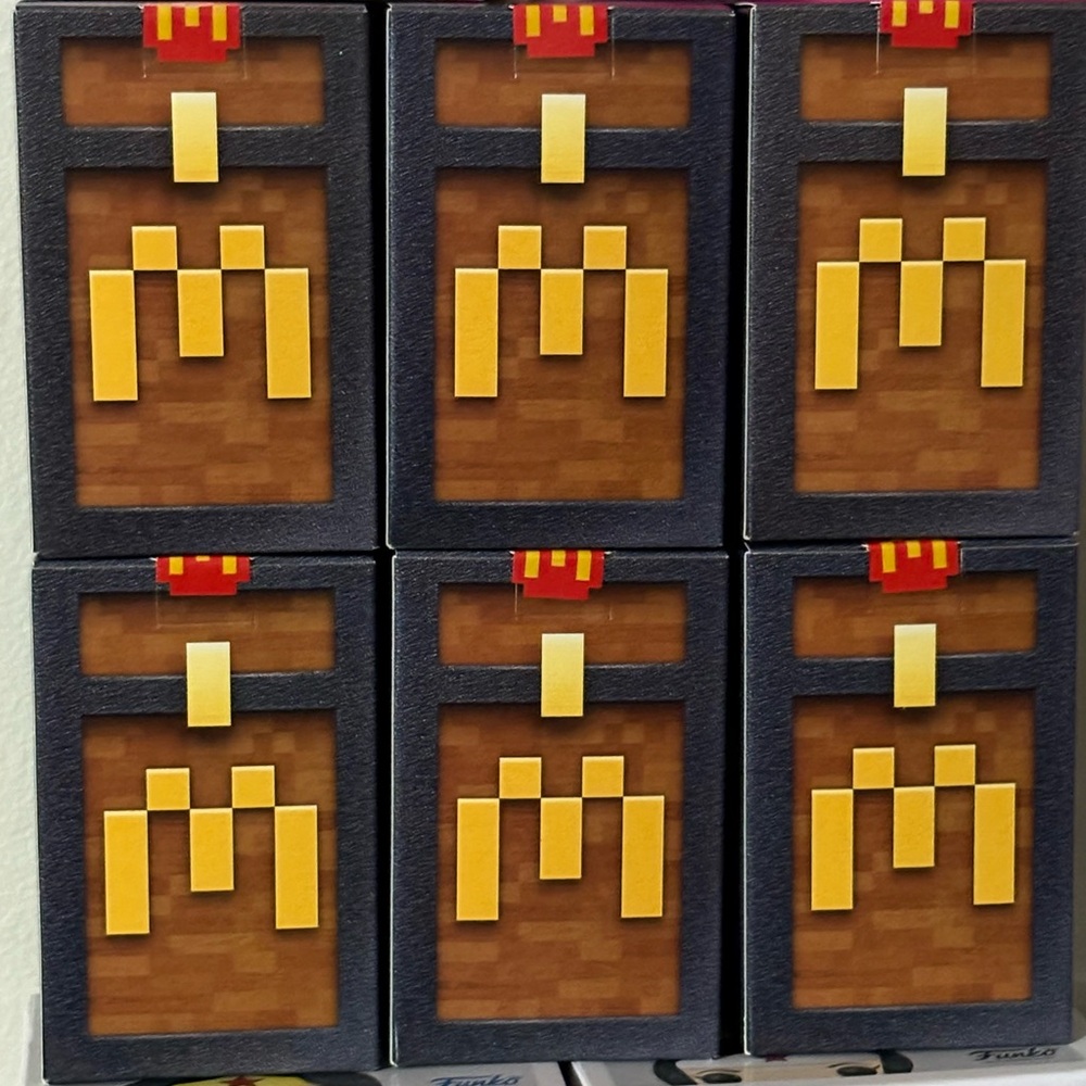 McDonald's Minecraft Adult meal toy edition